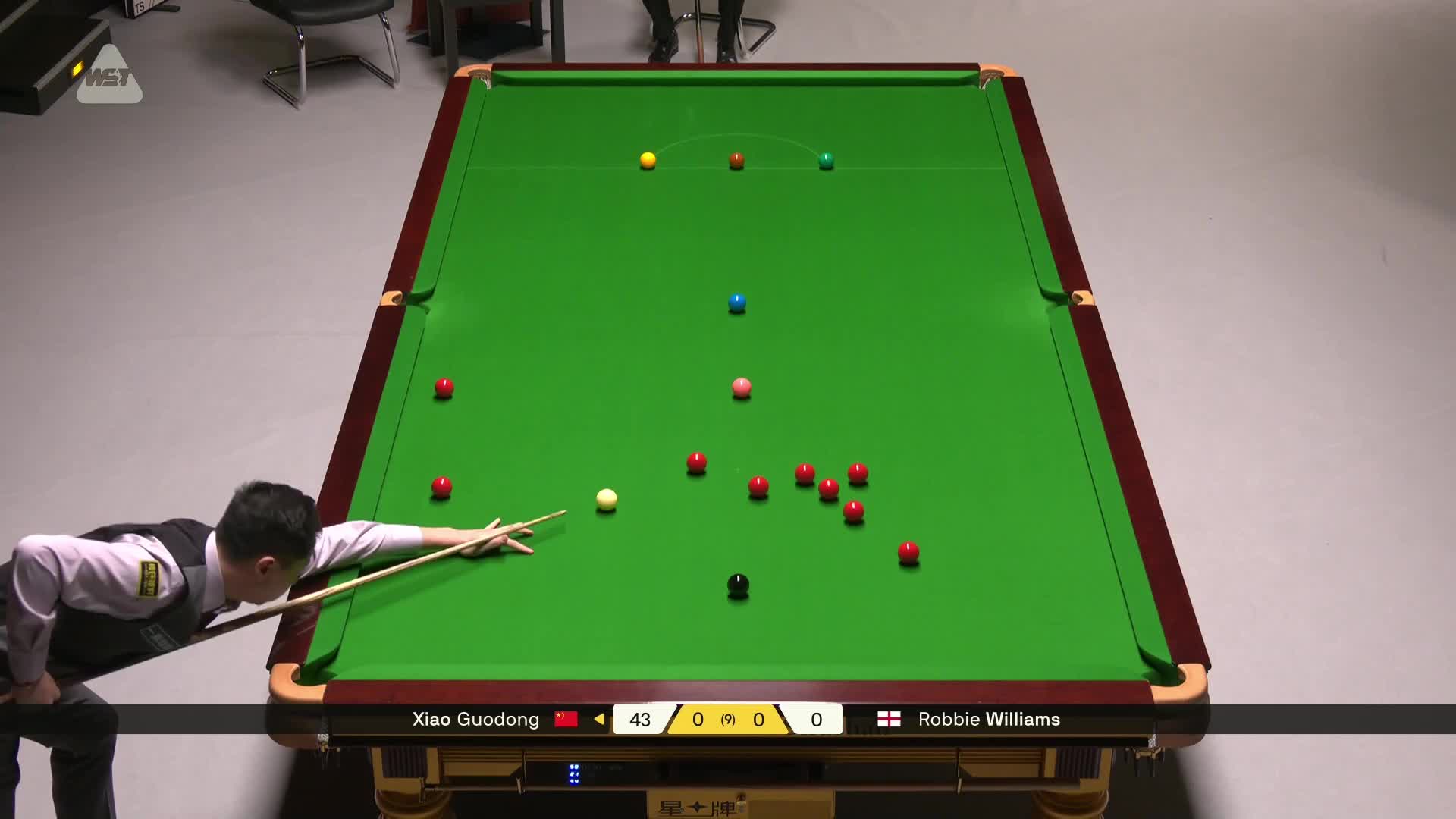 肖国栋VS罗比·威廉姆斯 2026斯诺克德国大师赛