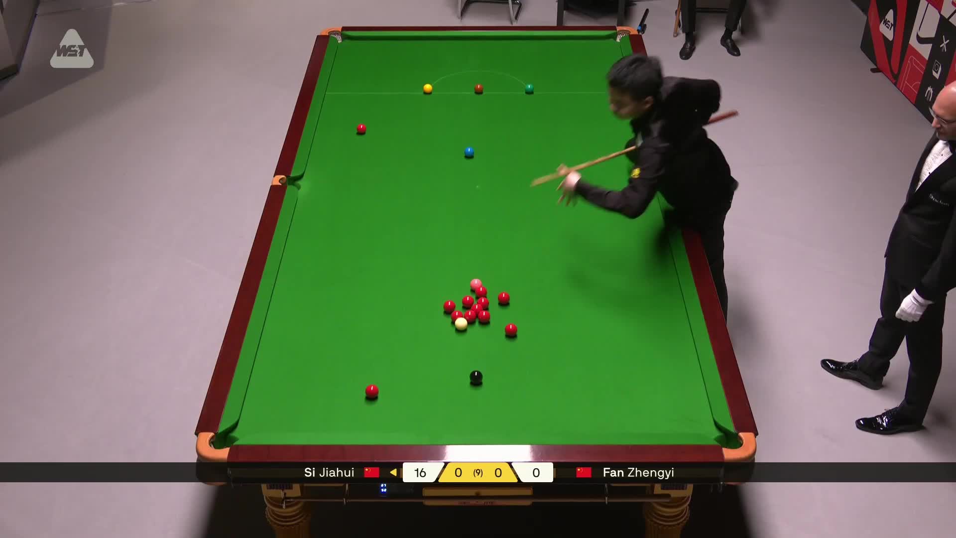 斯佳辉VS范争一 2026斯诺克德国大师赛