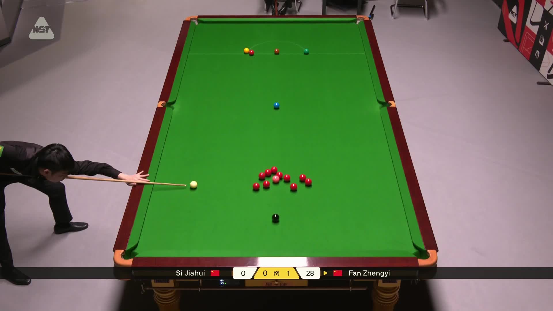 斯佳辉VS范争一 2026斯诺克德国大师赛