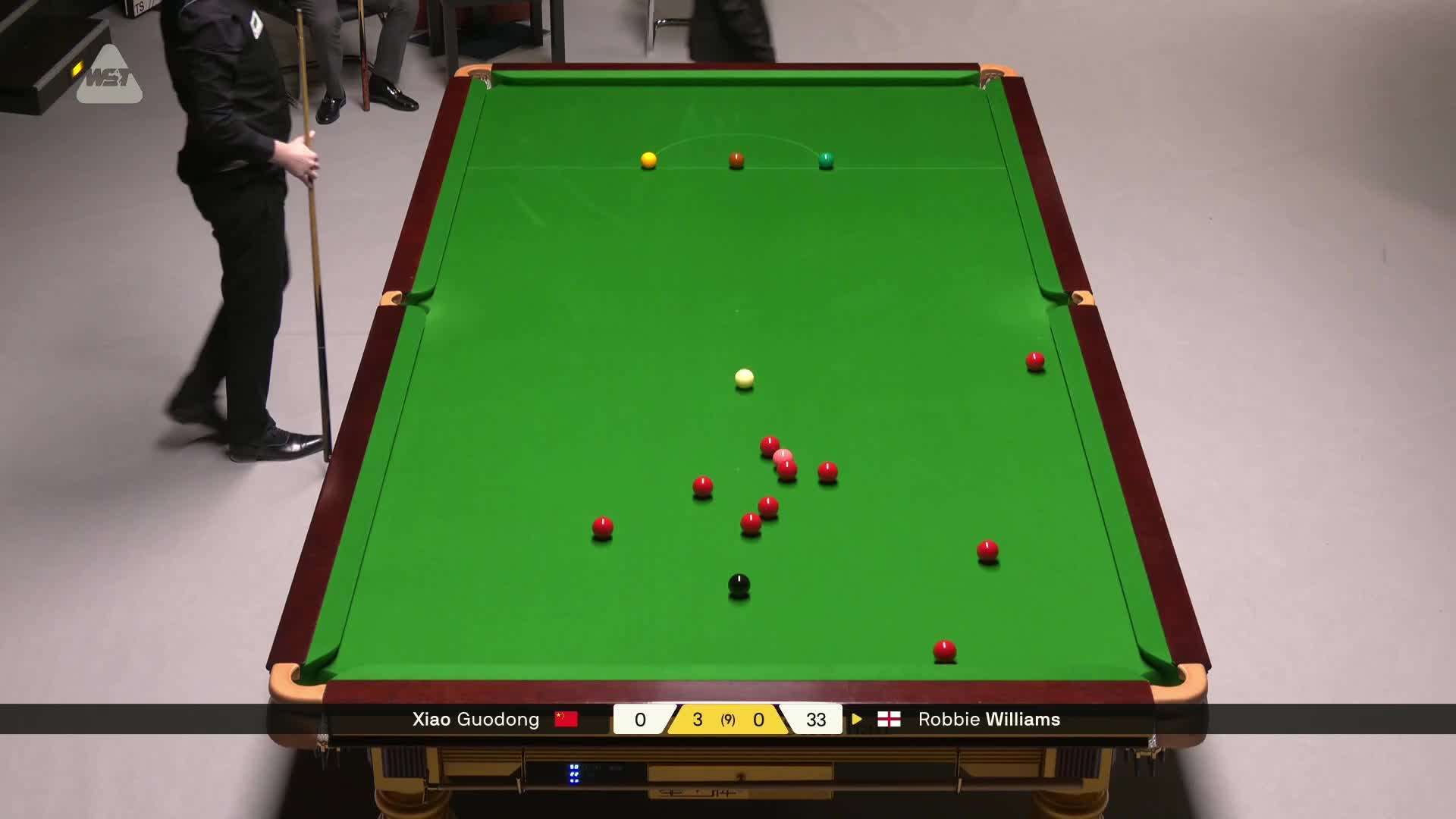 肖国栋VS罗比·威廉姆斯 2026斯诺克德国大师赛