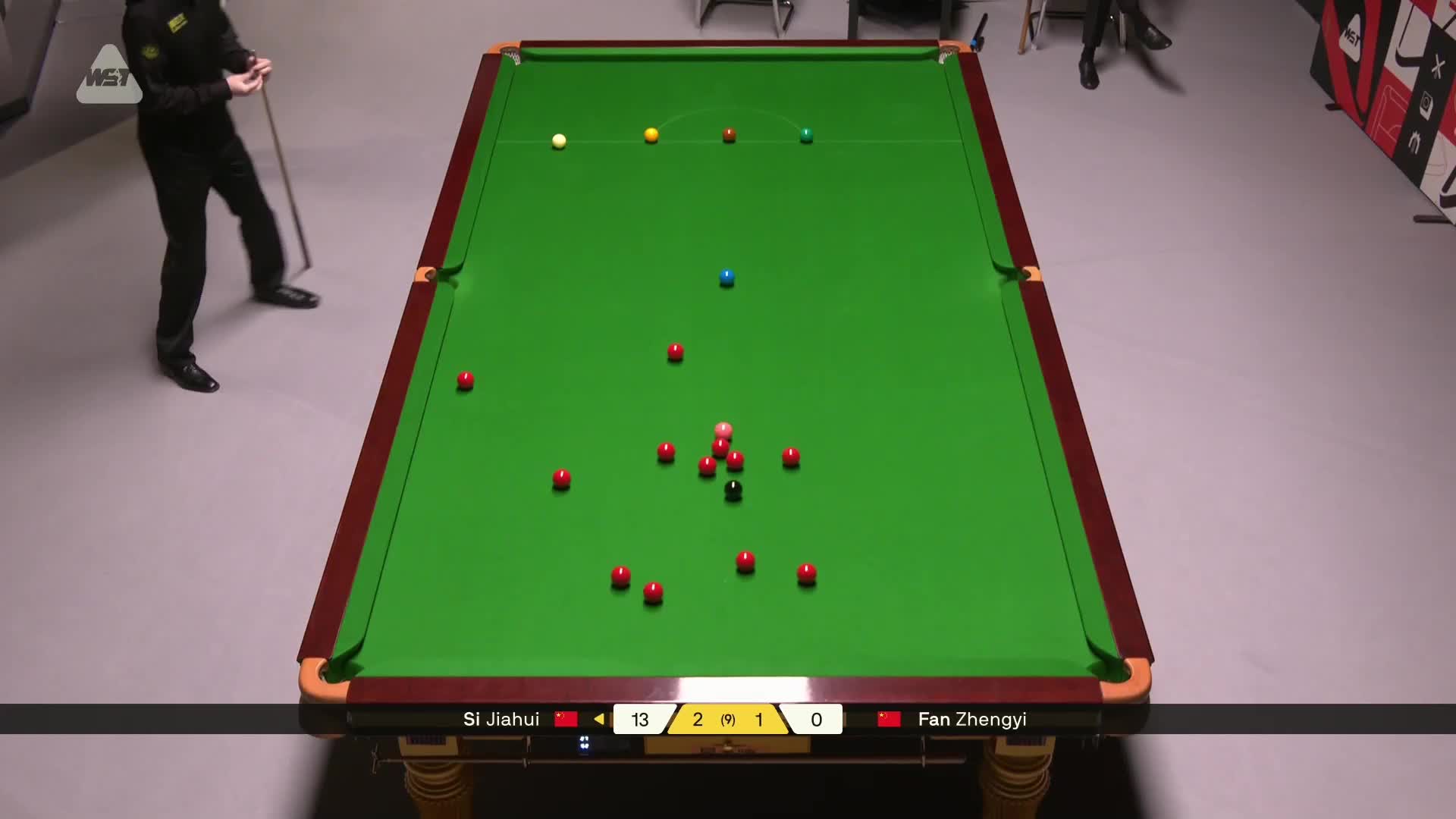 斯佳辉VS范争一 2026斯诺克德国大师赛