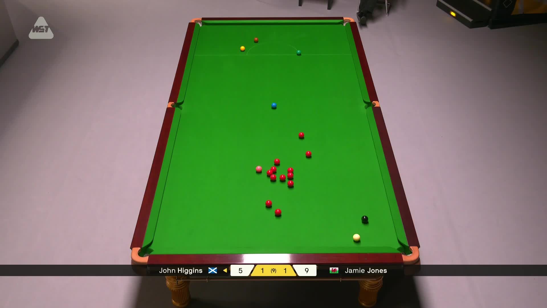 约翰·希金斯VS詹姆·琼斯 2026斯诺克德国大师赛