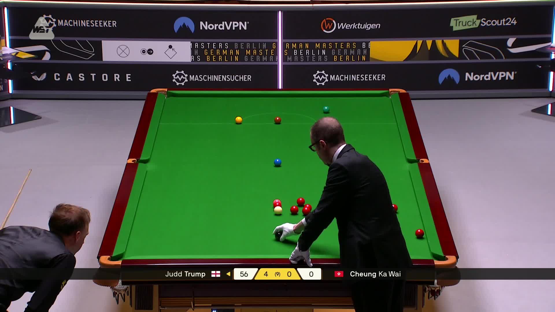 贾德·特鲁姆普VS张家玮 2026斯诺克德国大师赛