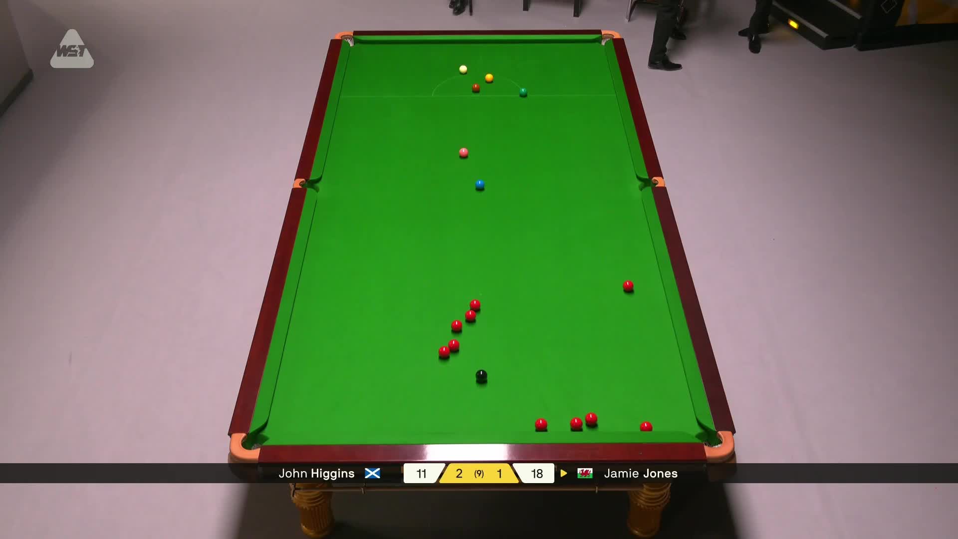 约翰·希金斯VS詹姆·琼斯 2026斯诺克德国大师赛