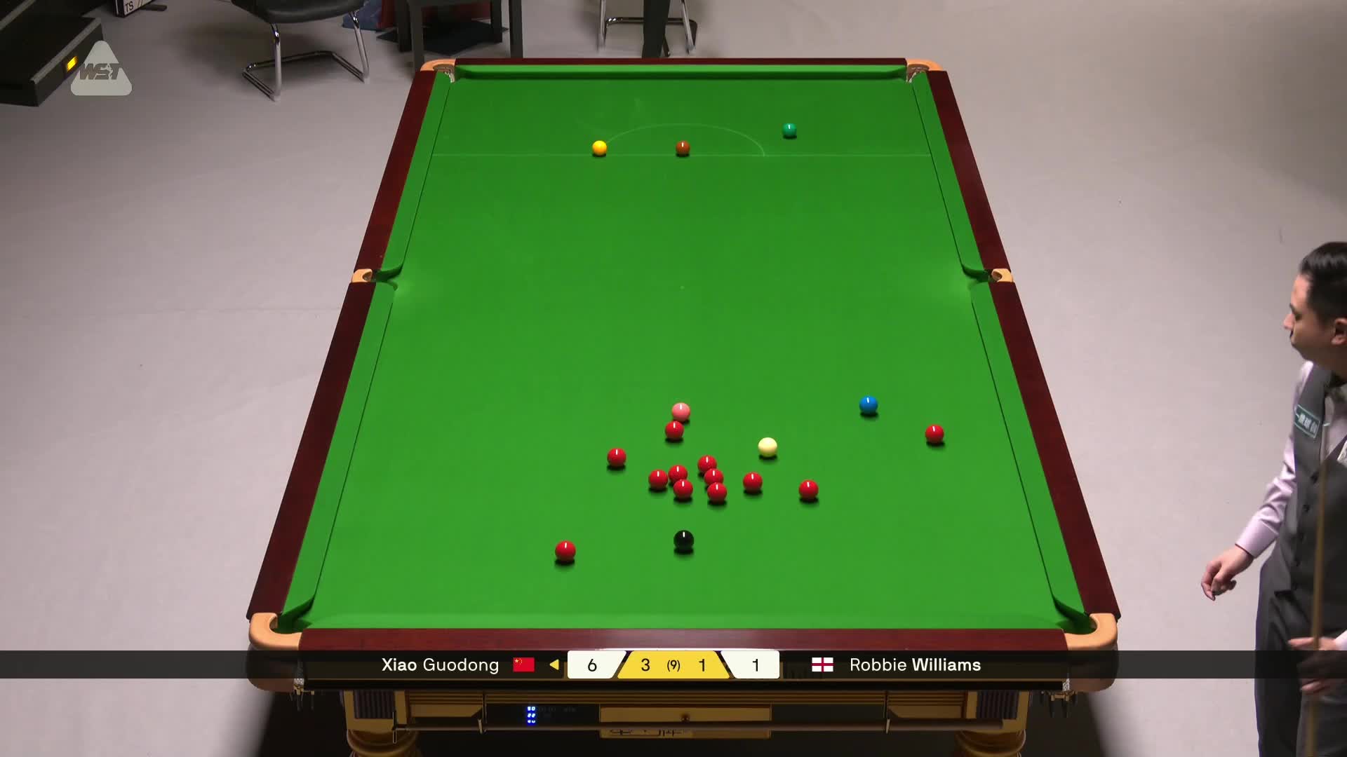 肖国栋VS罗比·威廉姆斯 2026斯诺克德国大师赛