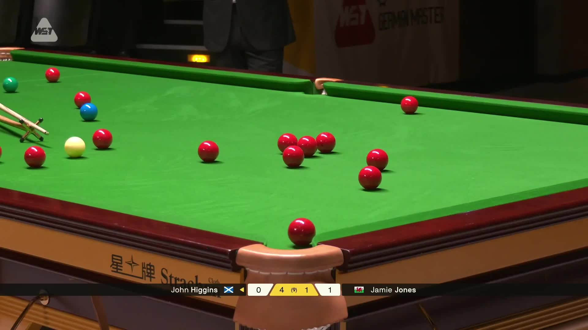 约翰·希金斯VS詹姆·琼斯 2026斯诺克德国大师赛