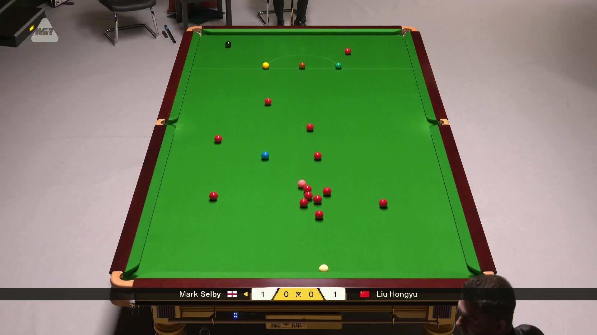 马克·塞尔比VS刘宏宇 2026斯诺克德国大师赛