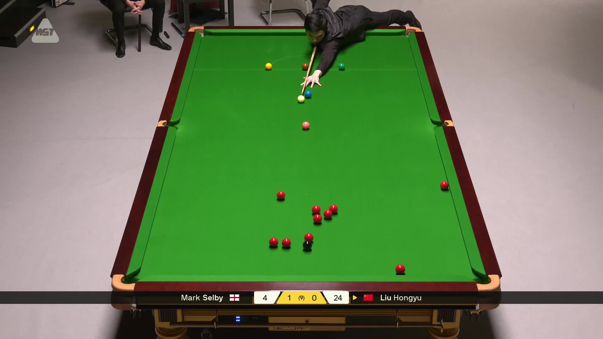 马克·塞尔比VS刘宏宇 2026斯诺克德国大师赛