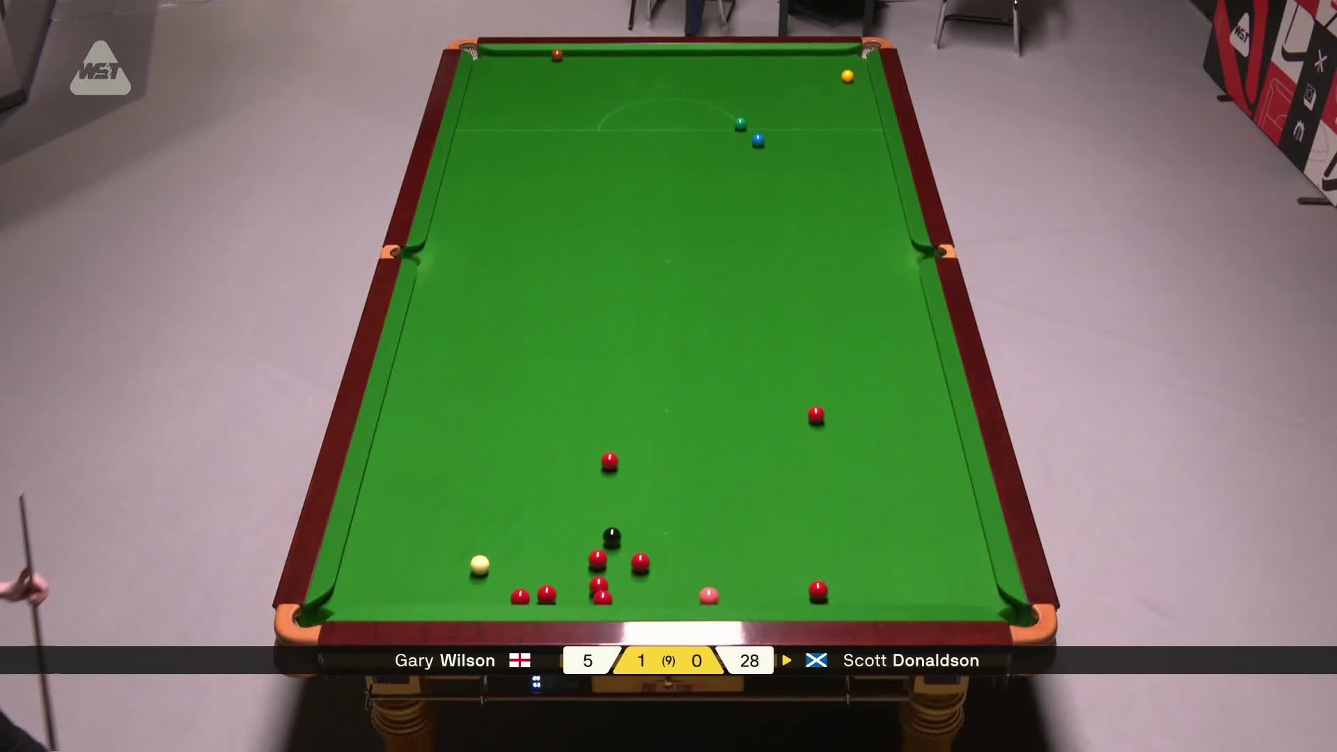 加里·威尔逊VS斯科特·唐纳森 2026斯诺克德国大师赛