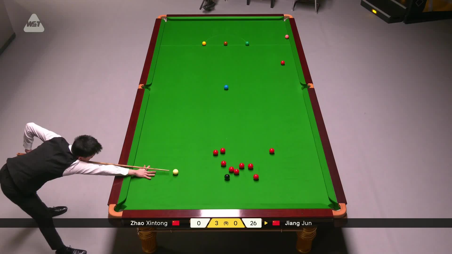 赵心童VS江俊 2026斯诺克德国大师赛