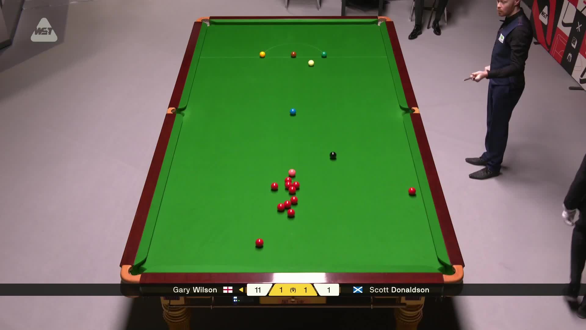 加里·威尔逊VS斯科特·唐纳森 2026斯诺克德国大师赛