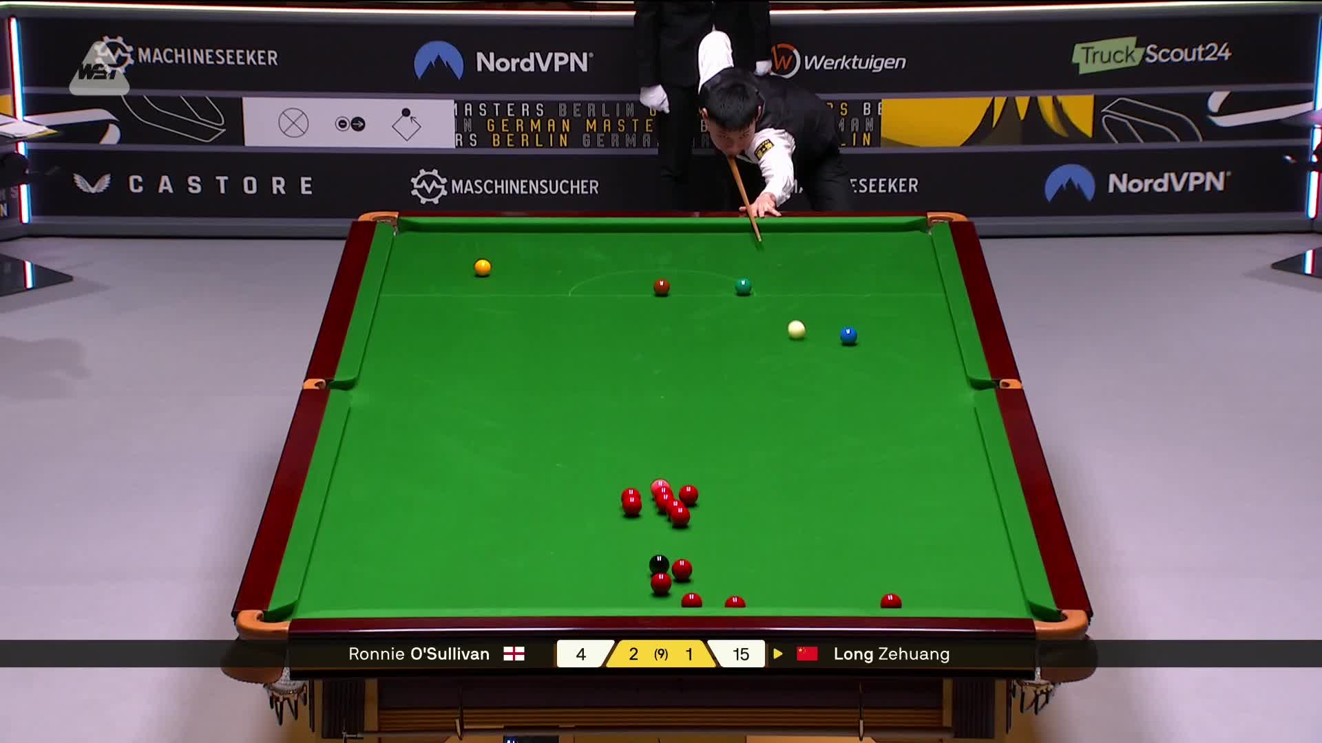 罗尼·奥沙利文VS龙泽煌 2026斯诺克德国大师赛