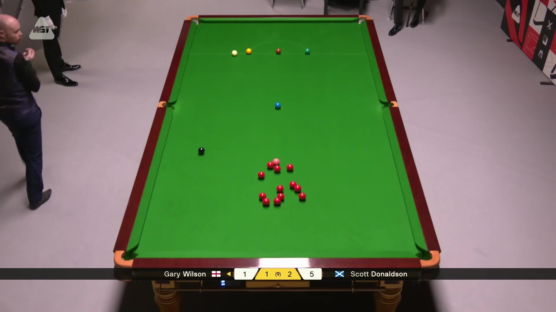 加里·威尔逊VS斯科特·唐纳森 2026斯诺克德国大师赛