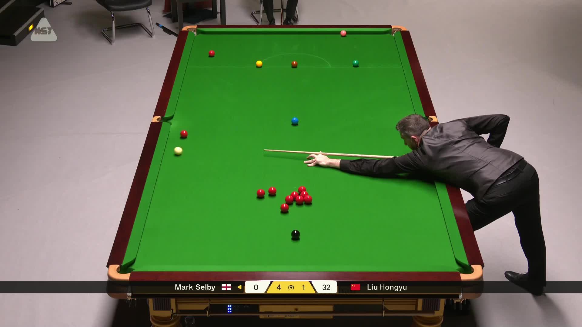 马克·塞尔比VS刘宏宇 2026斯诺克德国大师赛
