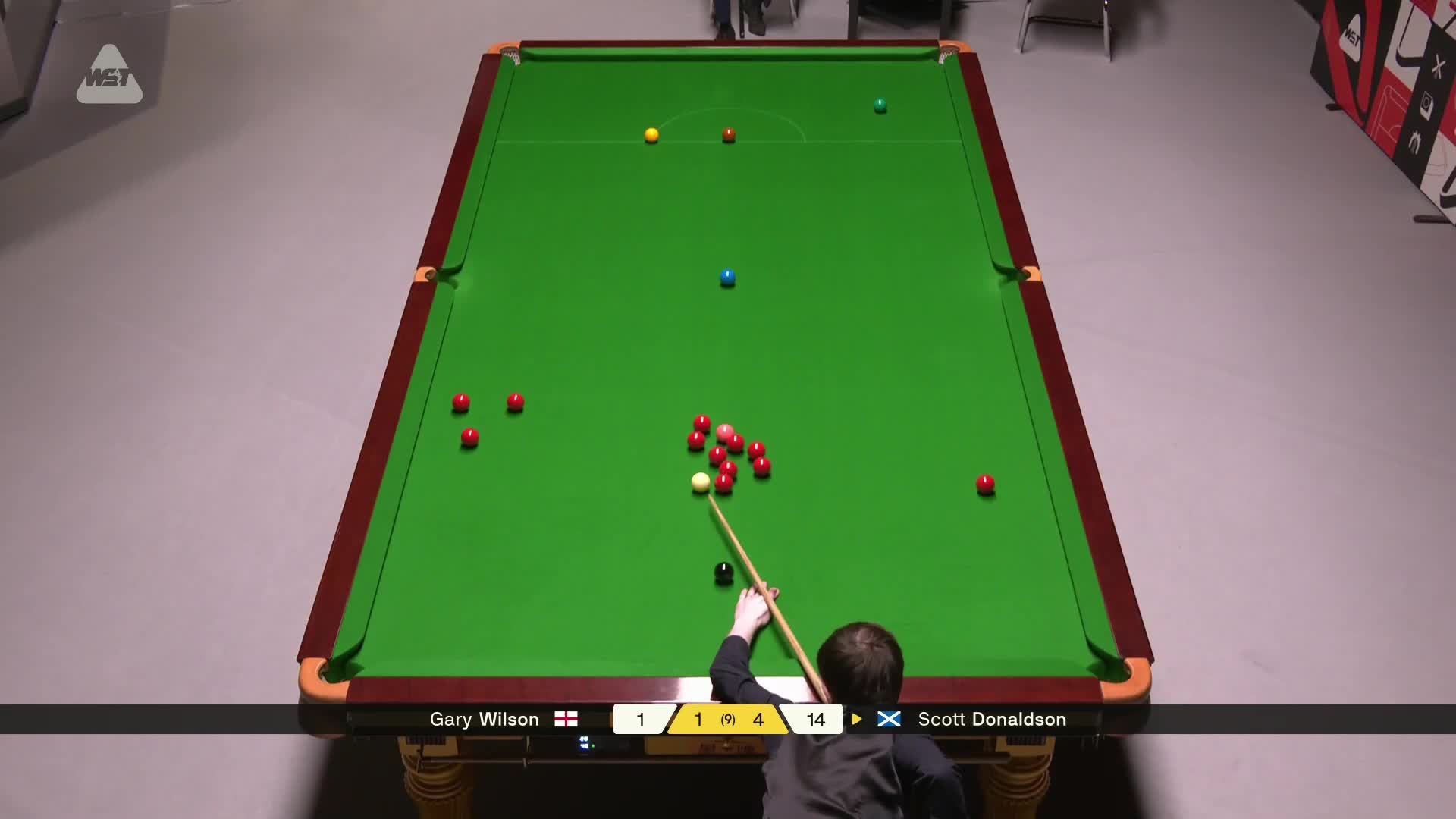 加里·威尔逊VS斯科特·唐纳森 2026斯诺克德国大师赛