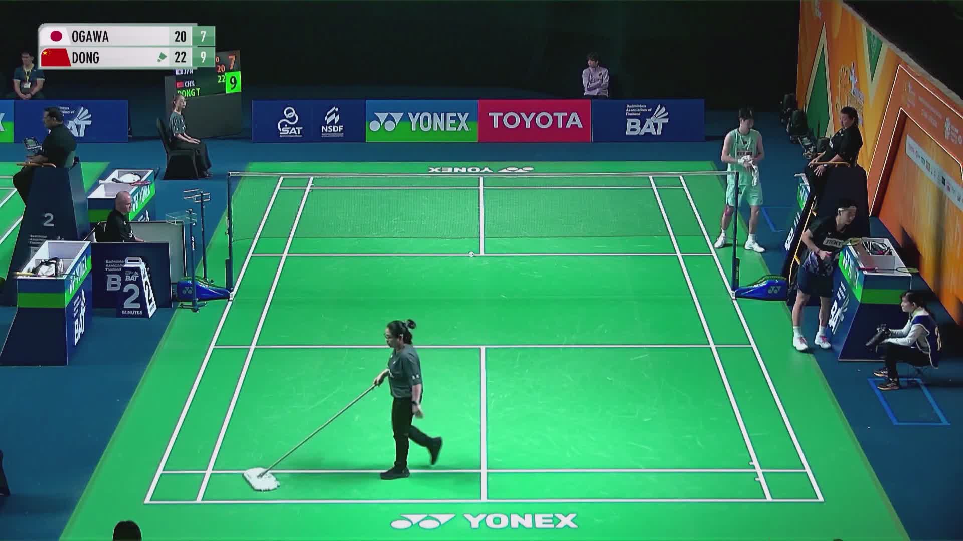 男单 小川翔悟vs董天尧 资格赛 2026泰国羽毛球大师赛