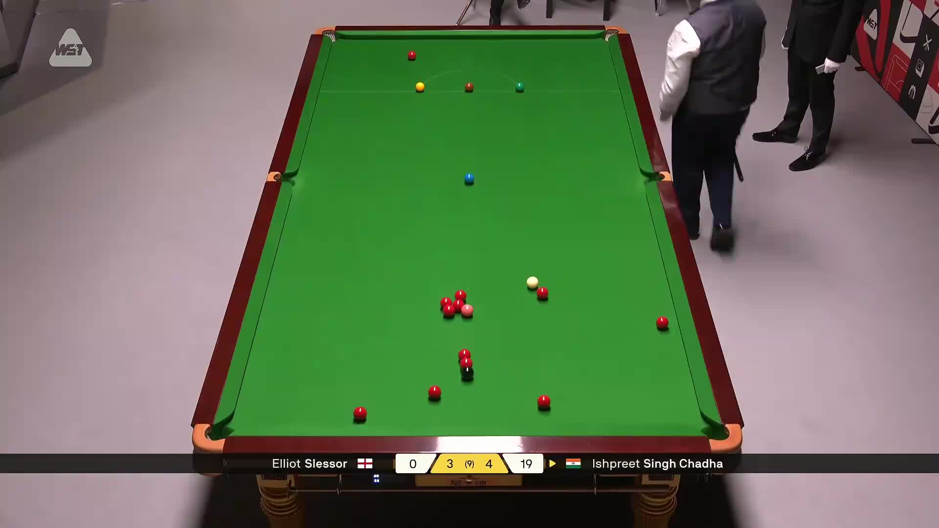 艾利奥特·斯莱瑟VS辛格·查达 2026斯诺克德国大师赛