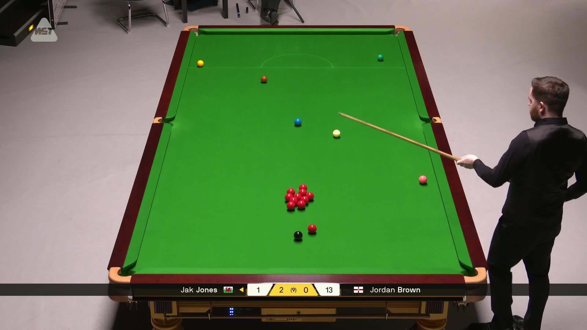 乔丹·布朗VS杰克·琼斯 2026斯诺克德国大师赛