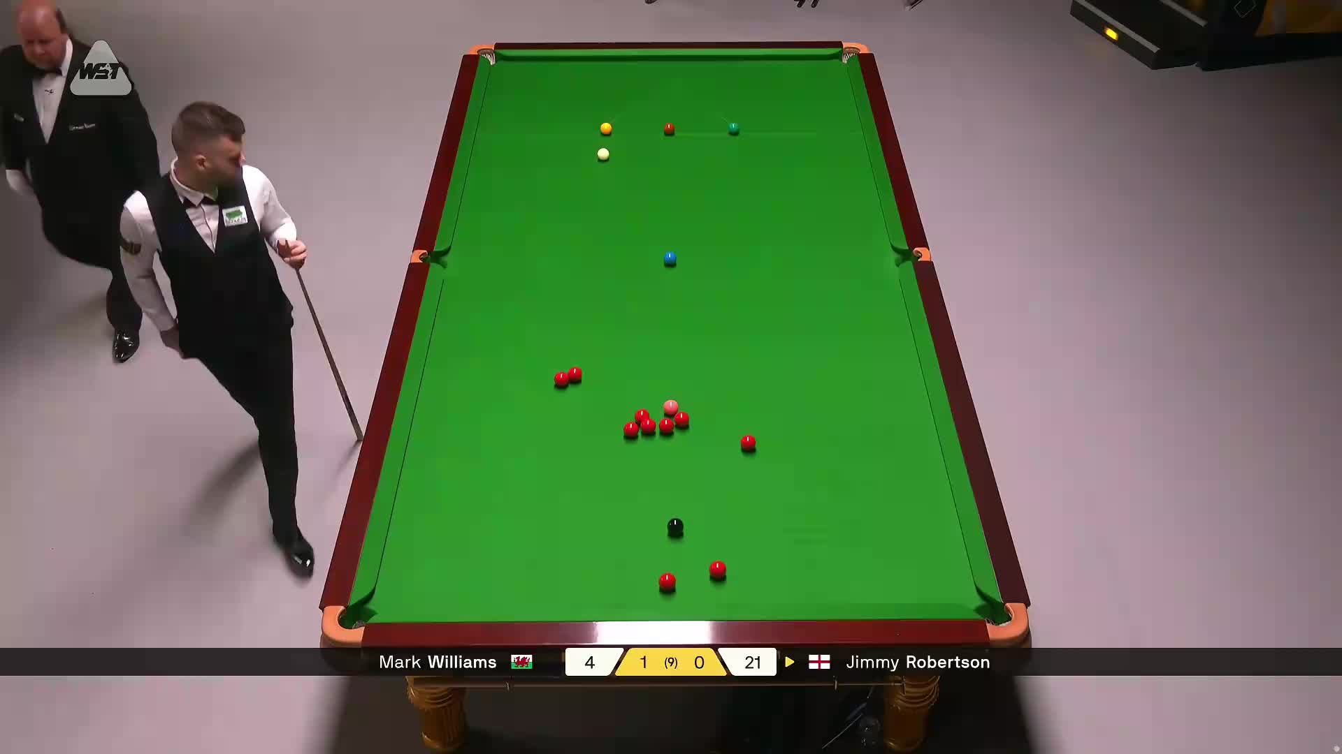 马克·威廉姆斯VS吉米·罗伯逊 2026斯诺克德国大师赛