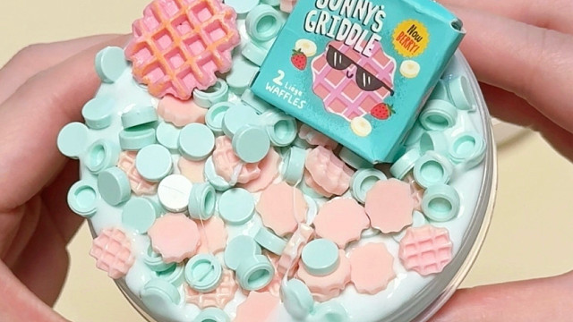 来捏个薄荷奶糕！