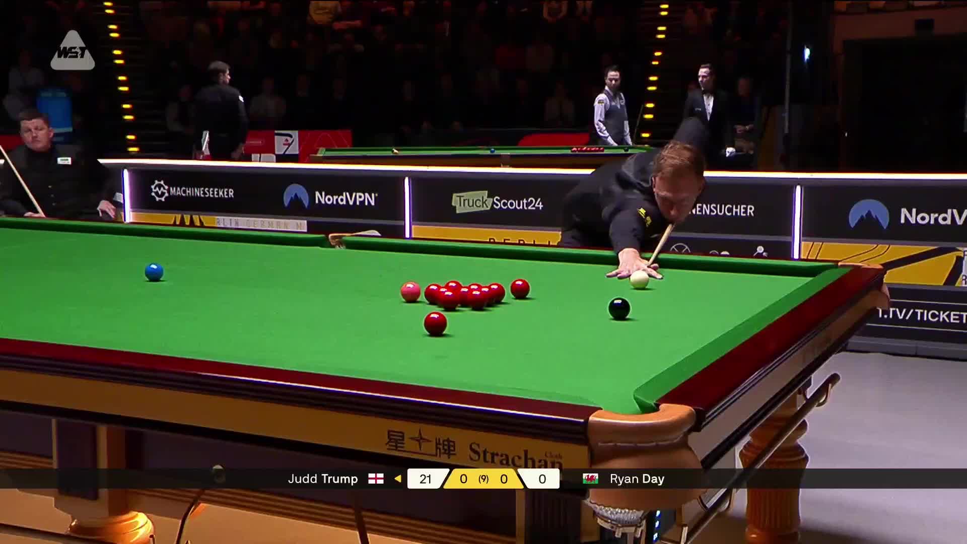 贾德·特鲁姆普VS瑞恩·戴 2026斯诺克德国大师赛