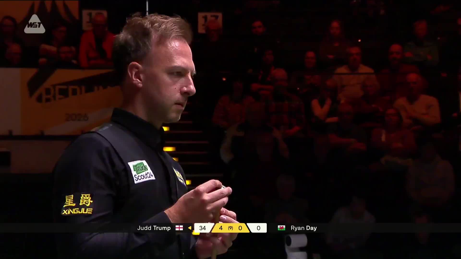 贾德·特鲁姆普VS瑞恩·戴 2026斯诺克德国大师赛