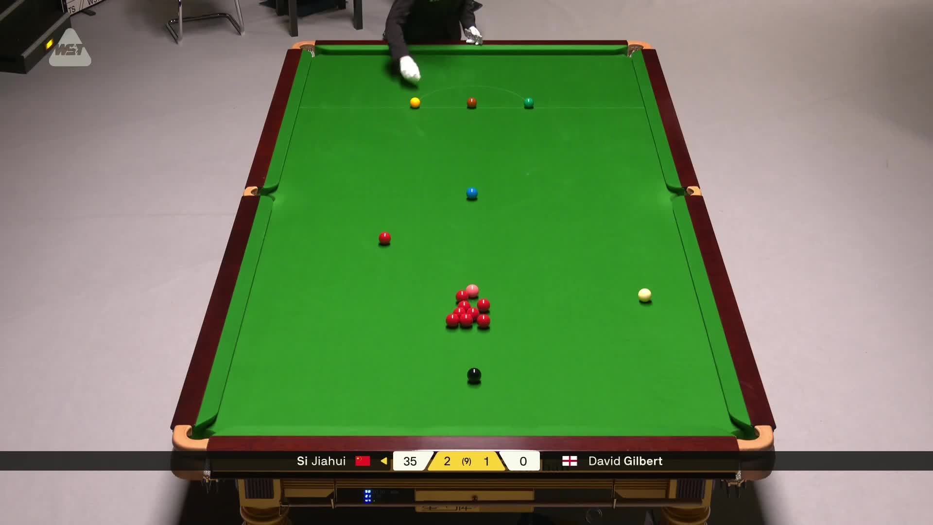 斯佳辉VS大卫·吉尔伯特 2026斯诺克德国大师赛