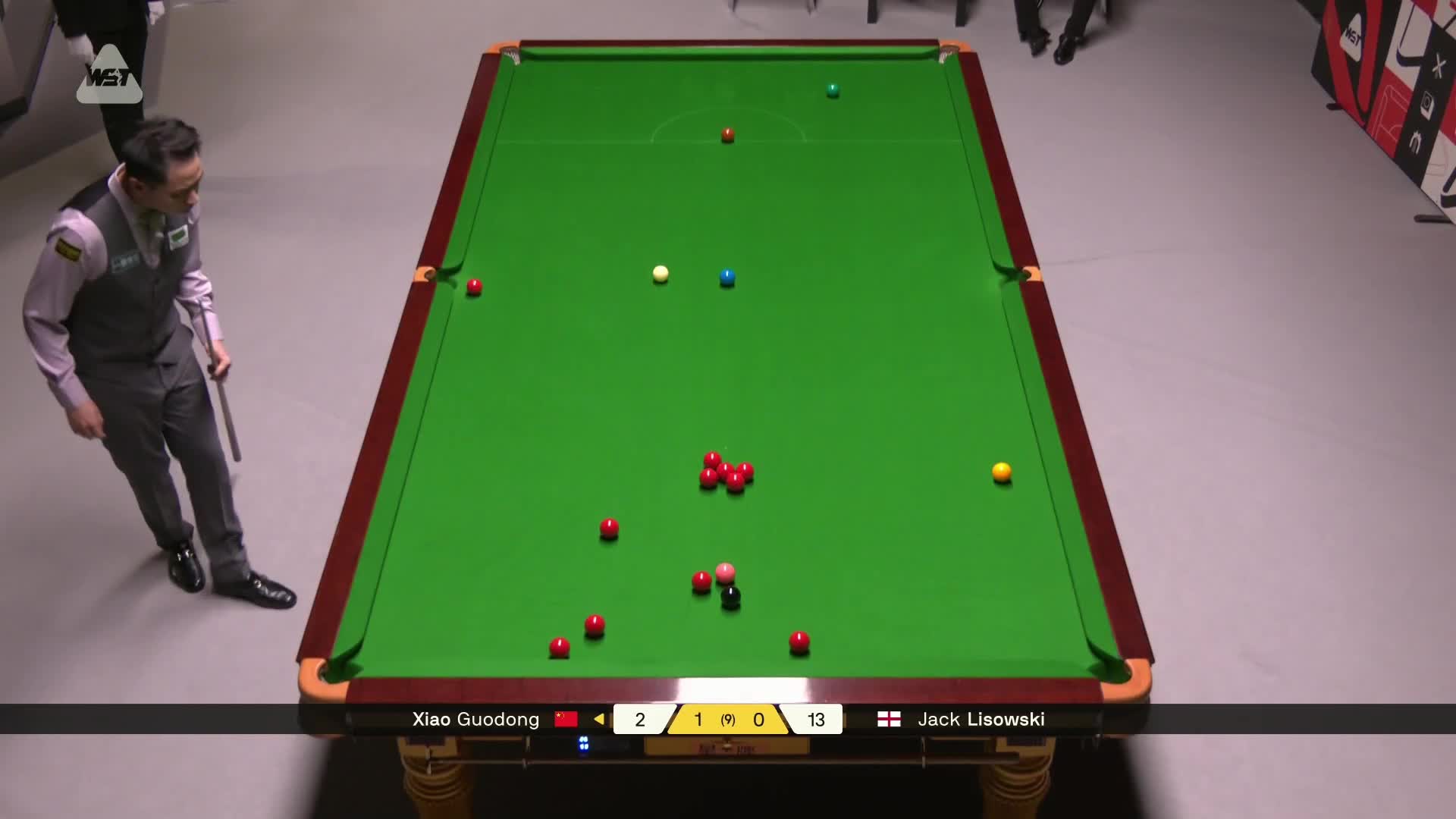 杰克·利索夫斯基VS肖国栋 2026斯诺克德国大师赛