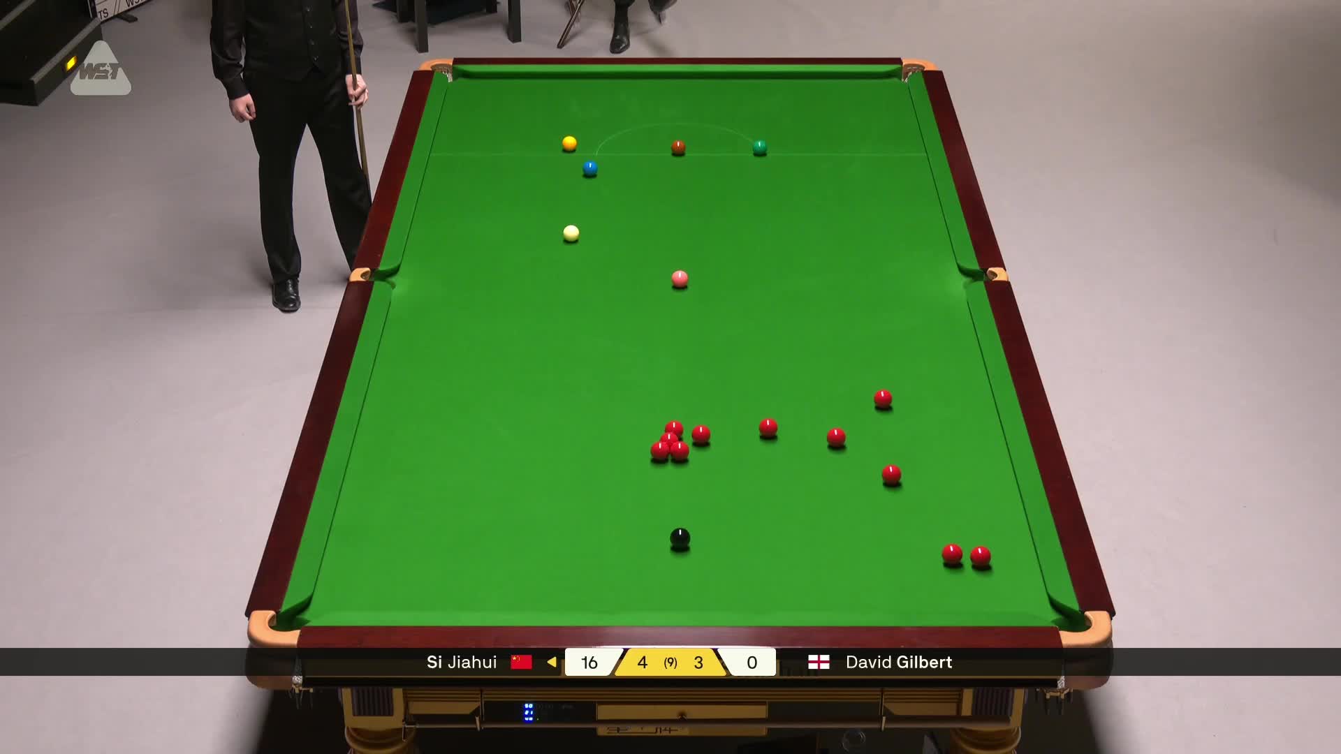 斯佳辉VS大卫·吉尔伯特 2026斯诺克德国大师赛