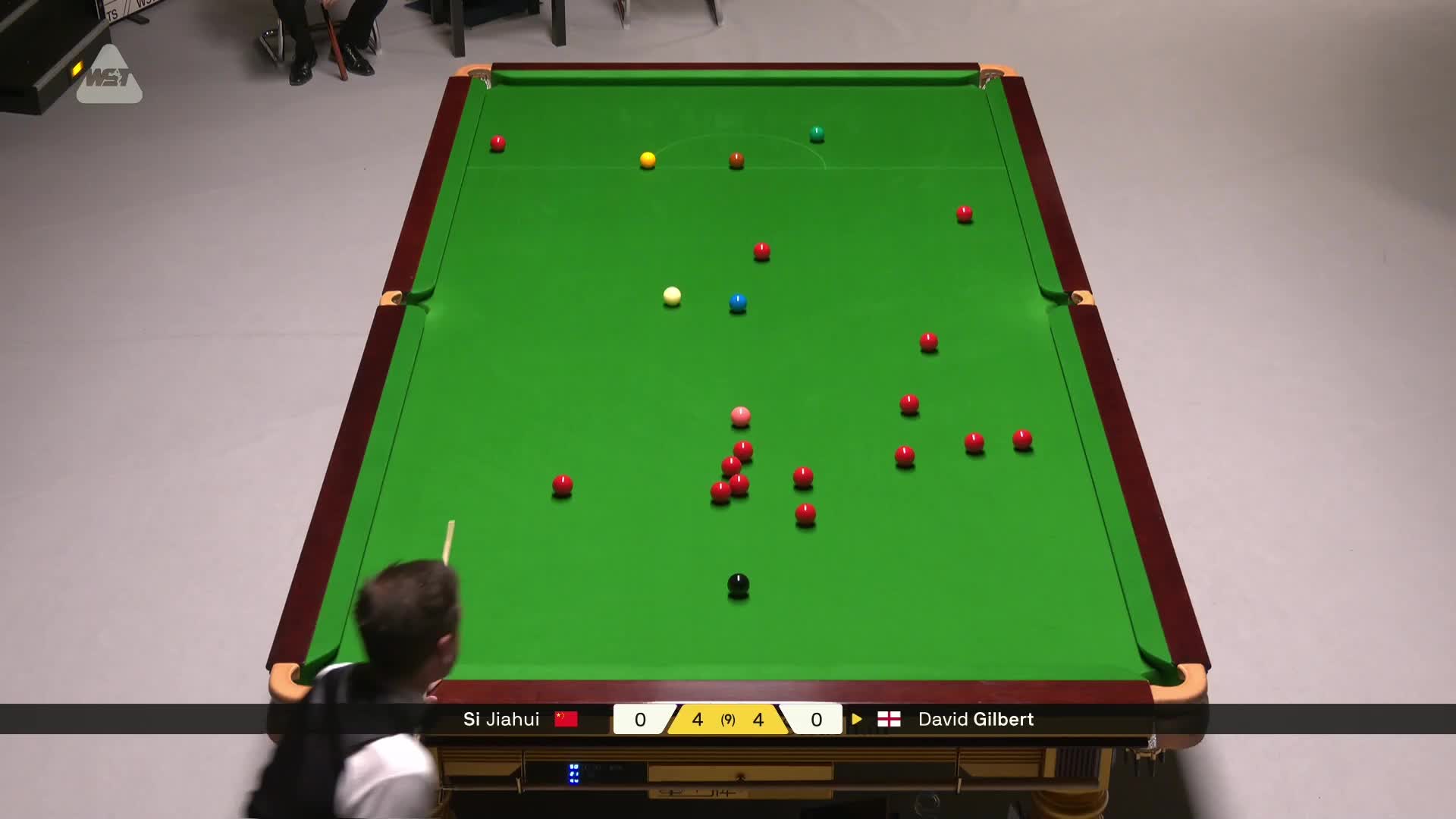 斯佳辉VS大卫·吉尔伯特 2026斯诺克德国大师赛