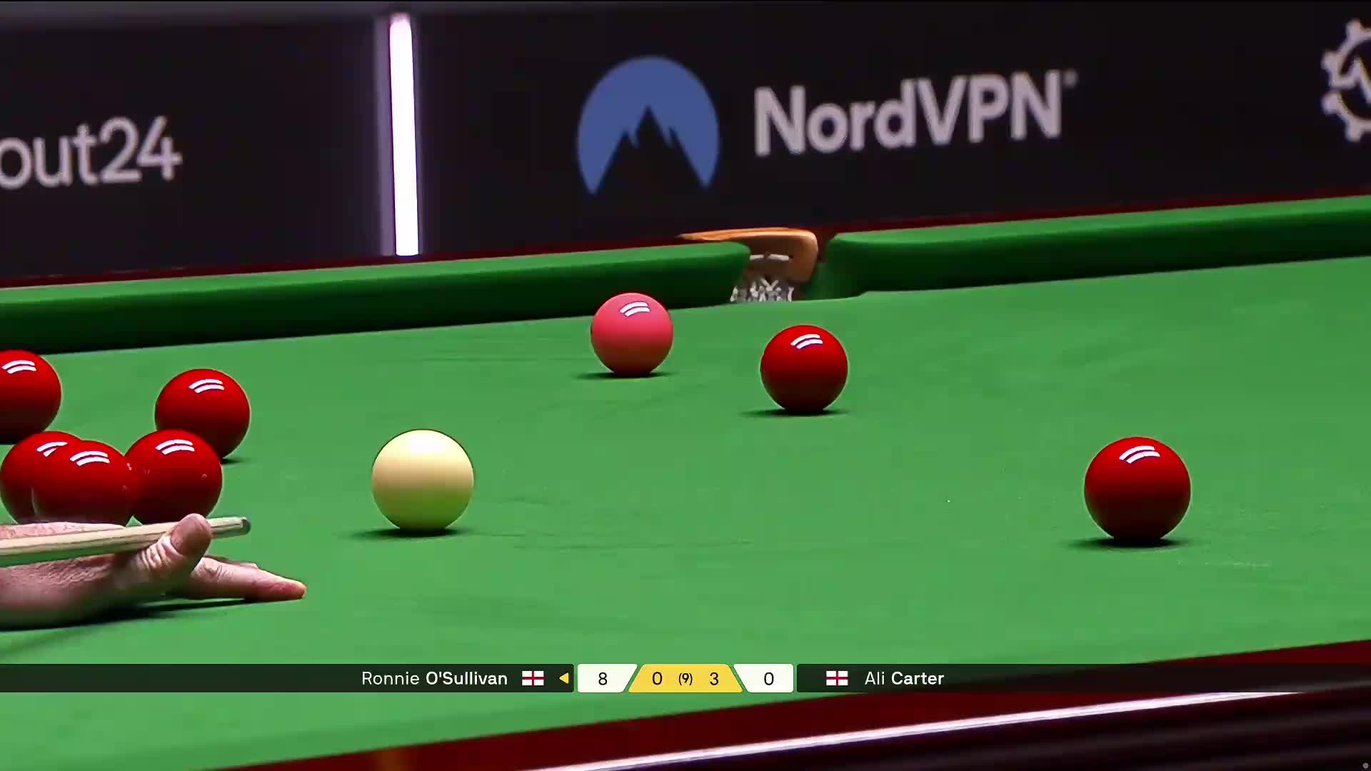 罗尼·奥沙利文VS阿里·卡特 2026斯诺克德国大师赛