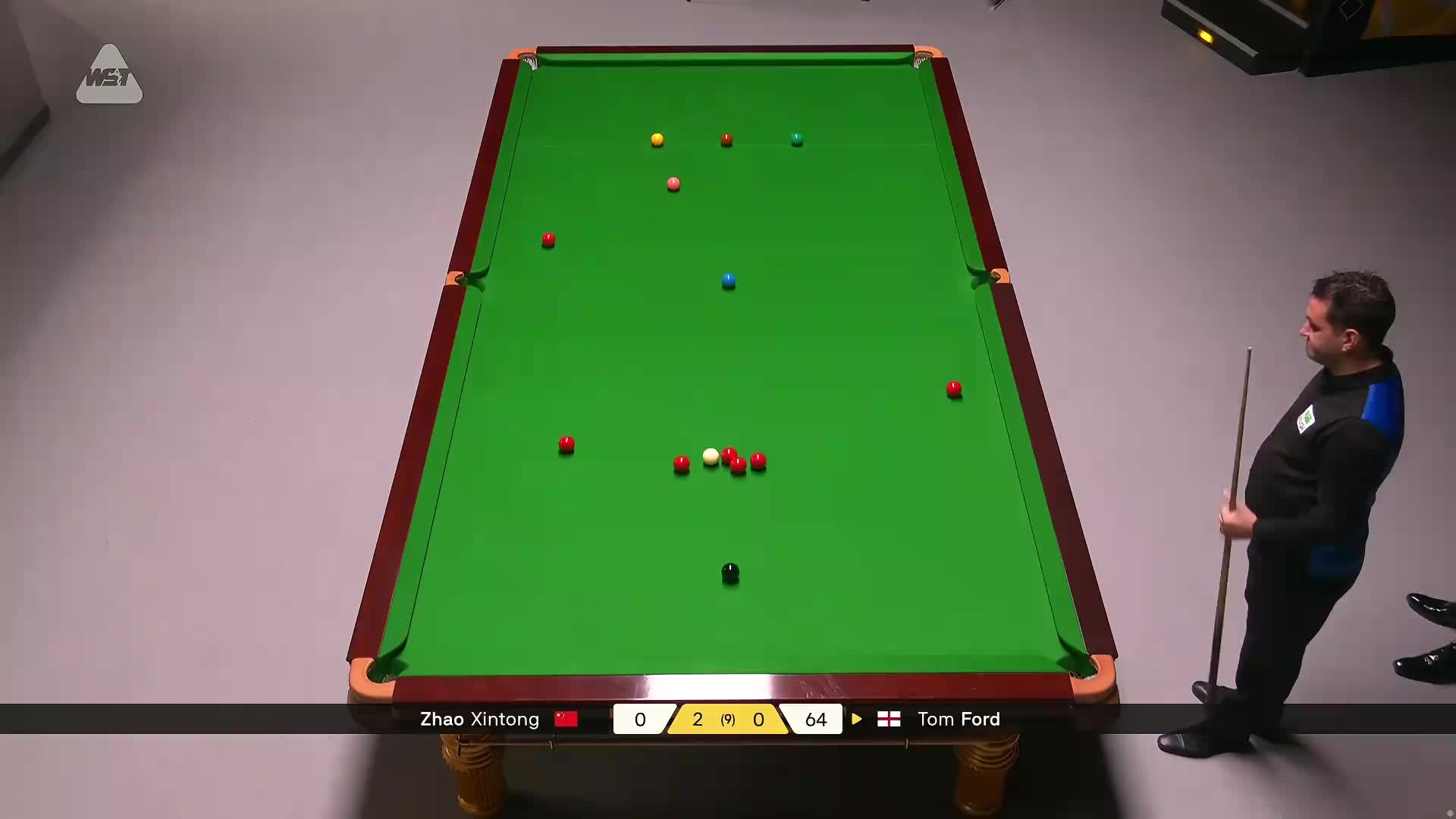 汤姆·福德VS赵心童 2026斯诺克德国大师赛