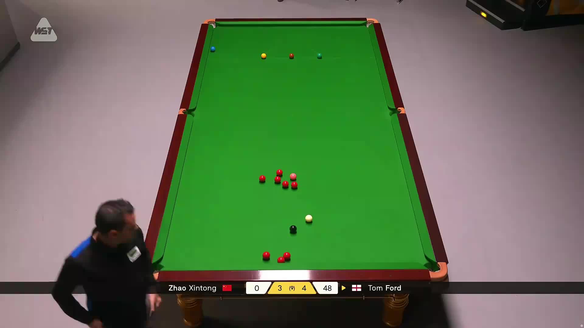 汤姆·福德VS赵心童 2026斯诺克德国大师赛