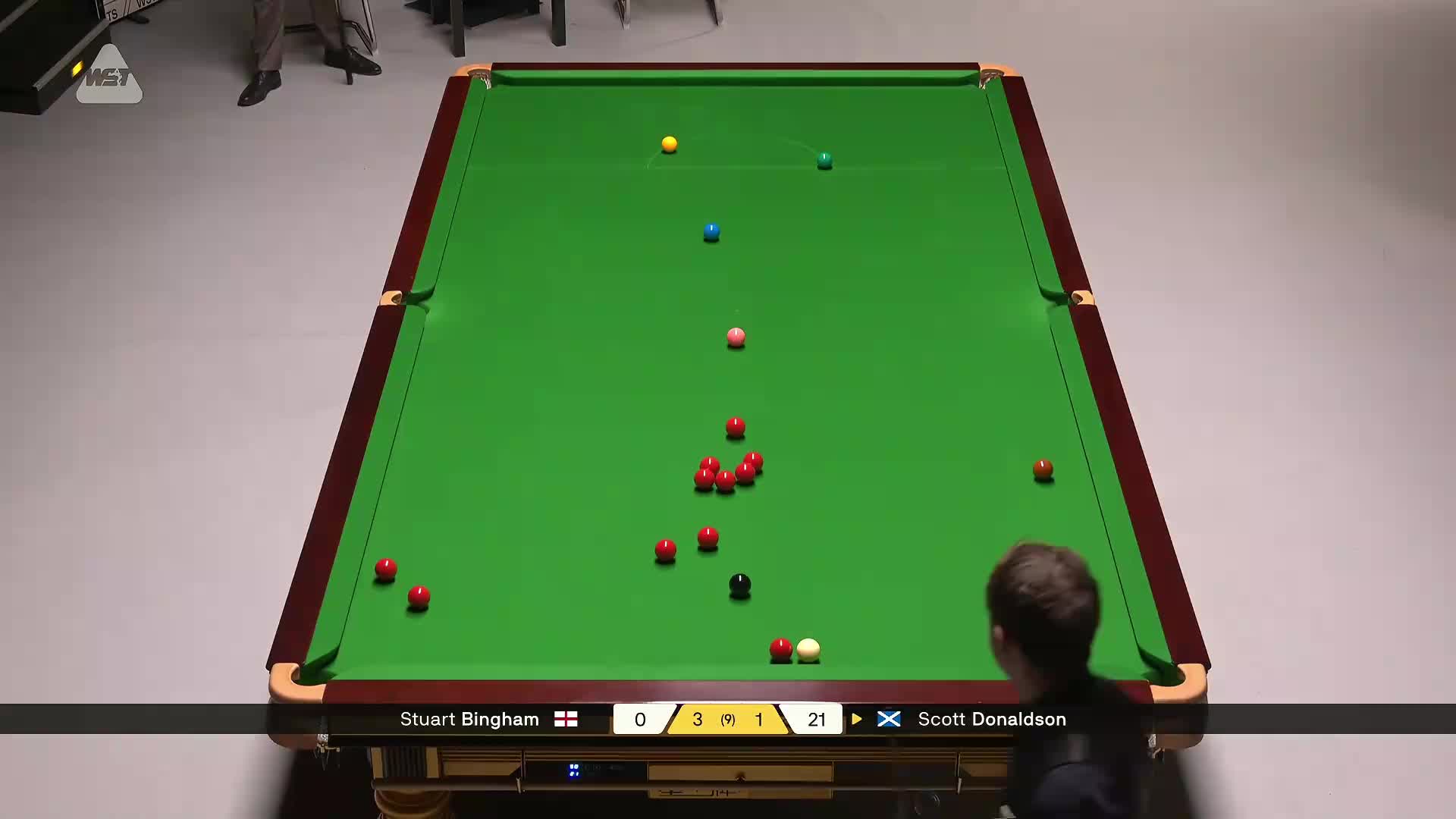 斯图尔特·宾汉姆VS斯科特·唐纳森 2026斯诺克德国大师赛