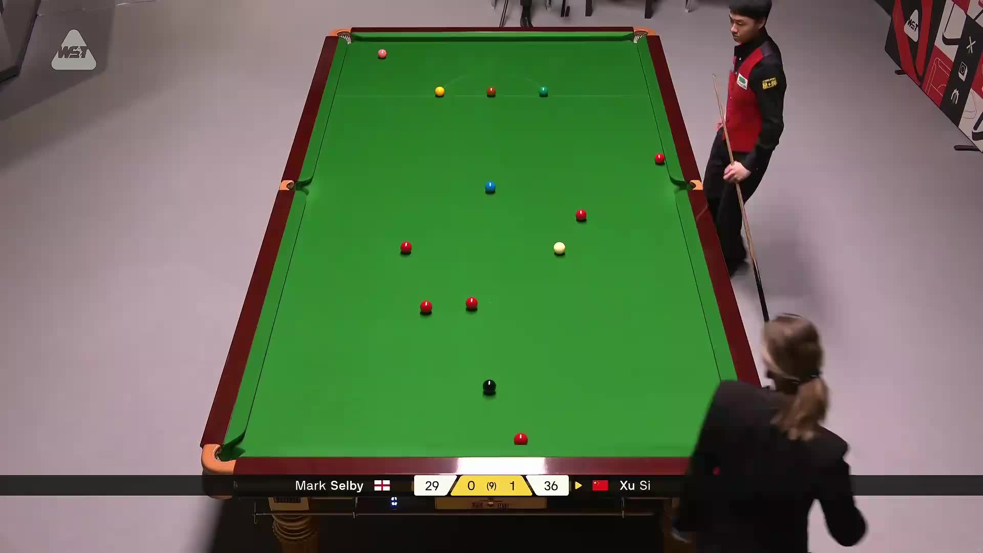 马克·塞尔比VS徐思 2026斯诺克德国大师赛