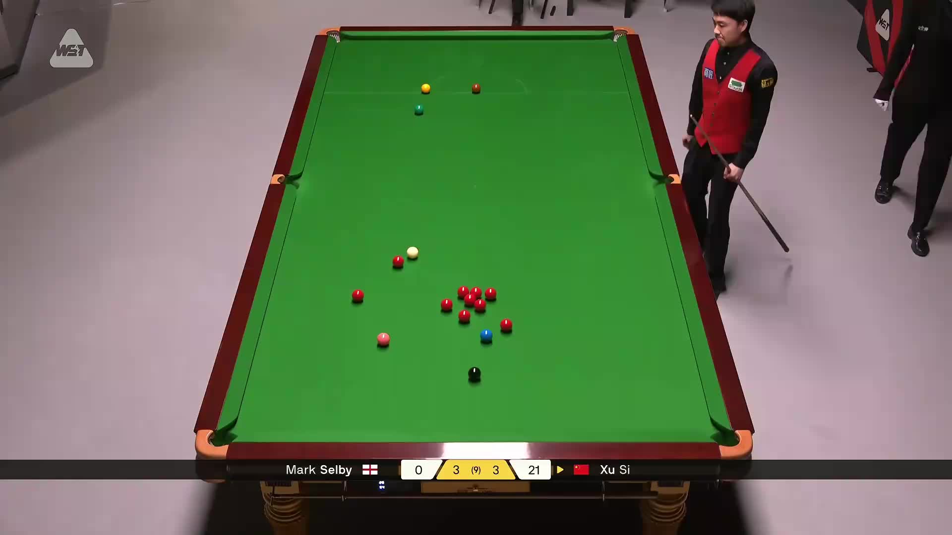 马克·塞尔比VS徐思 2026斯诺克德国大师赛