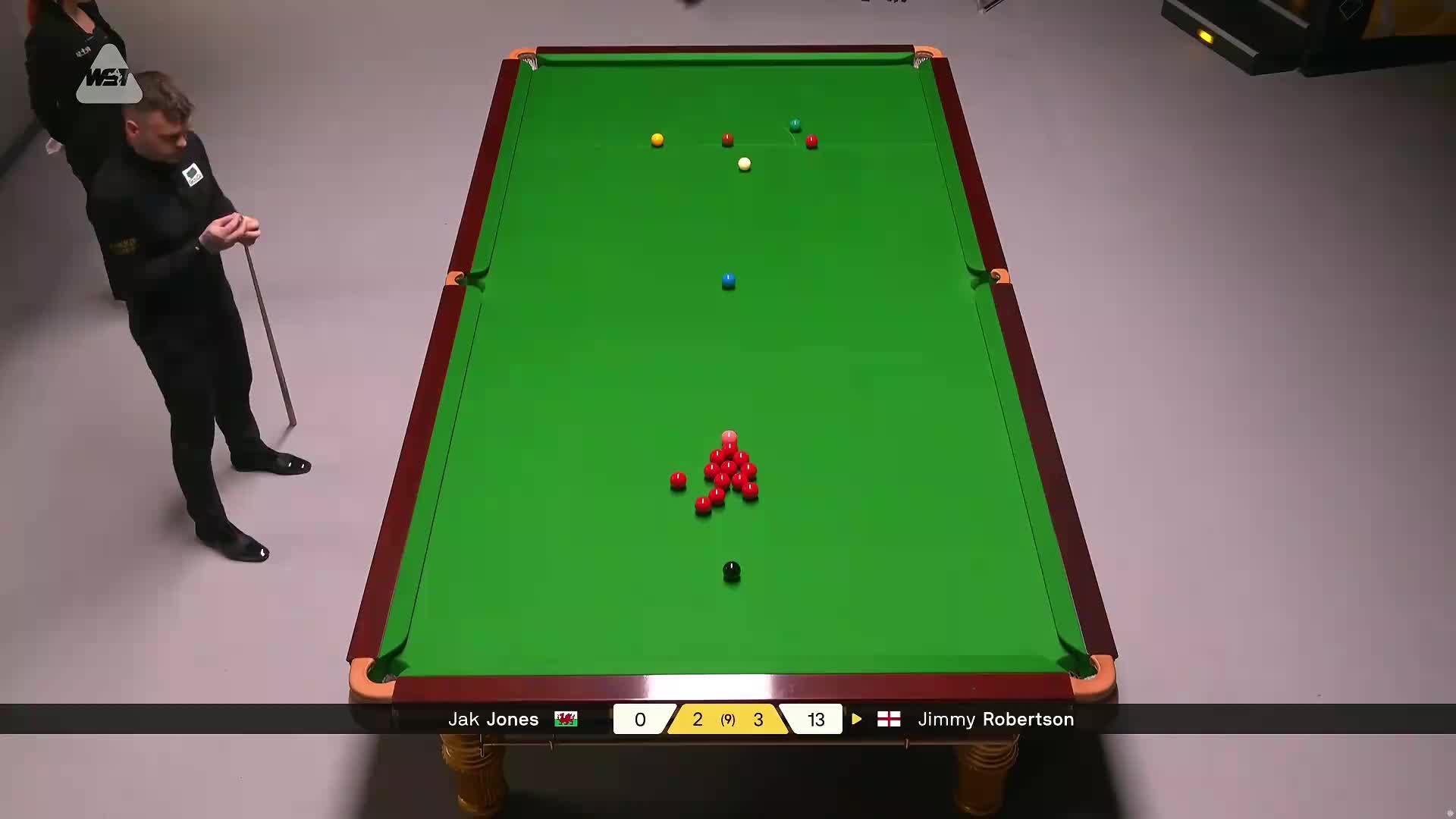 吉米·罗伯逊VS杰克·琼斯 2026斯诺克德国大师赛