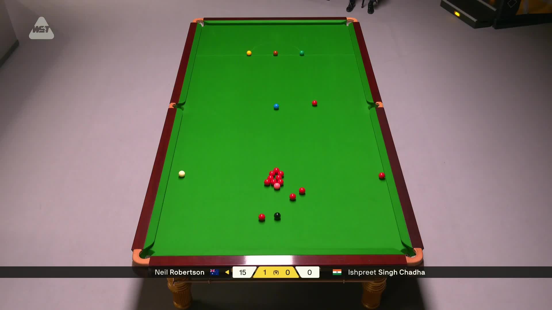 辛格·查达VS尼尔·罗伯逊 2026斯诺克德国大师赛