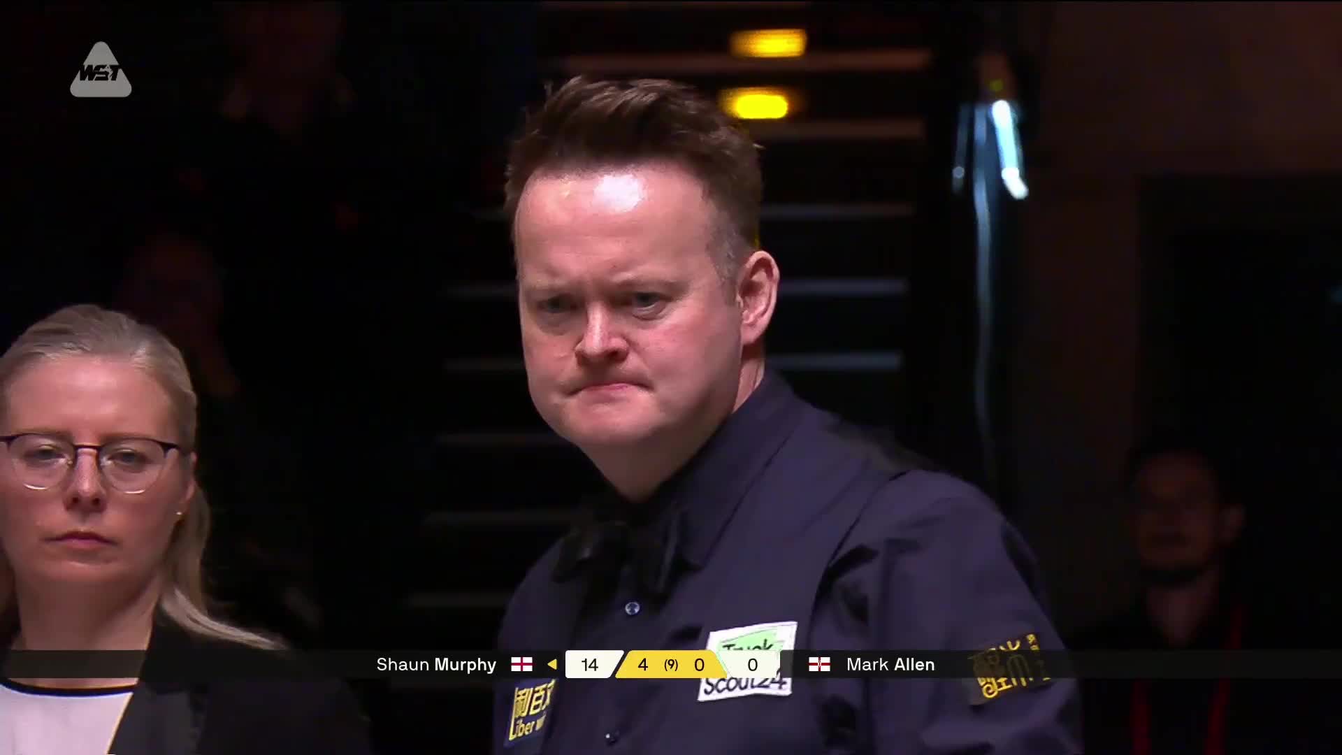 马克·艾伦VS肖恩·墨菲 2026斯诺克德国大师赛