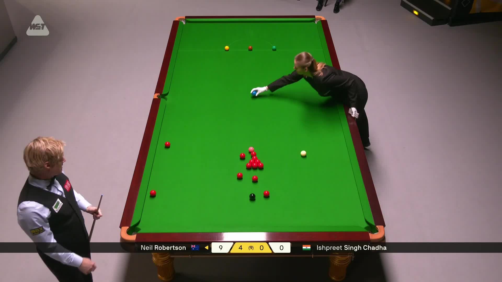 辛格·查达VS尼尔·罗伯逊 2026斯诺克德国大师赛