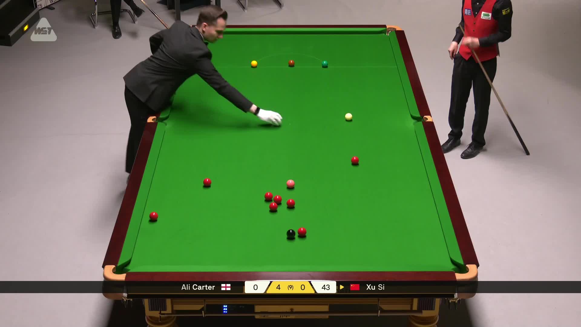 徐思VS阿里·卡特 2026斯诺克德国大师赛