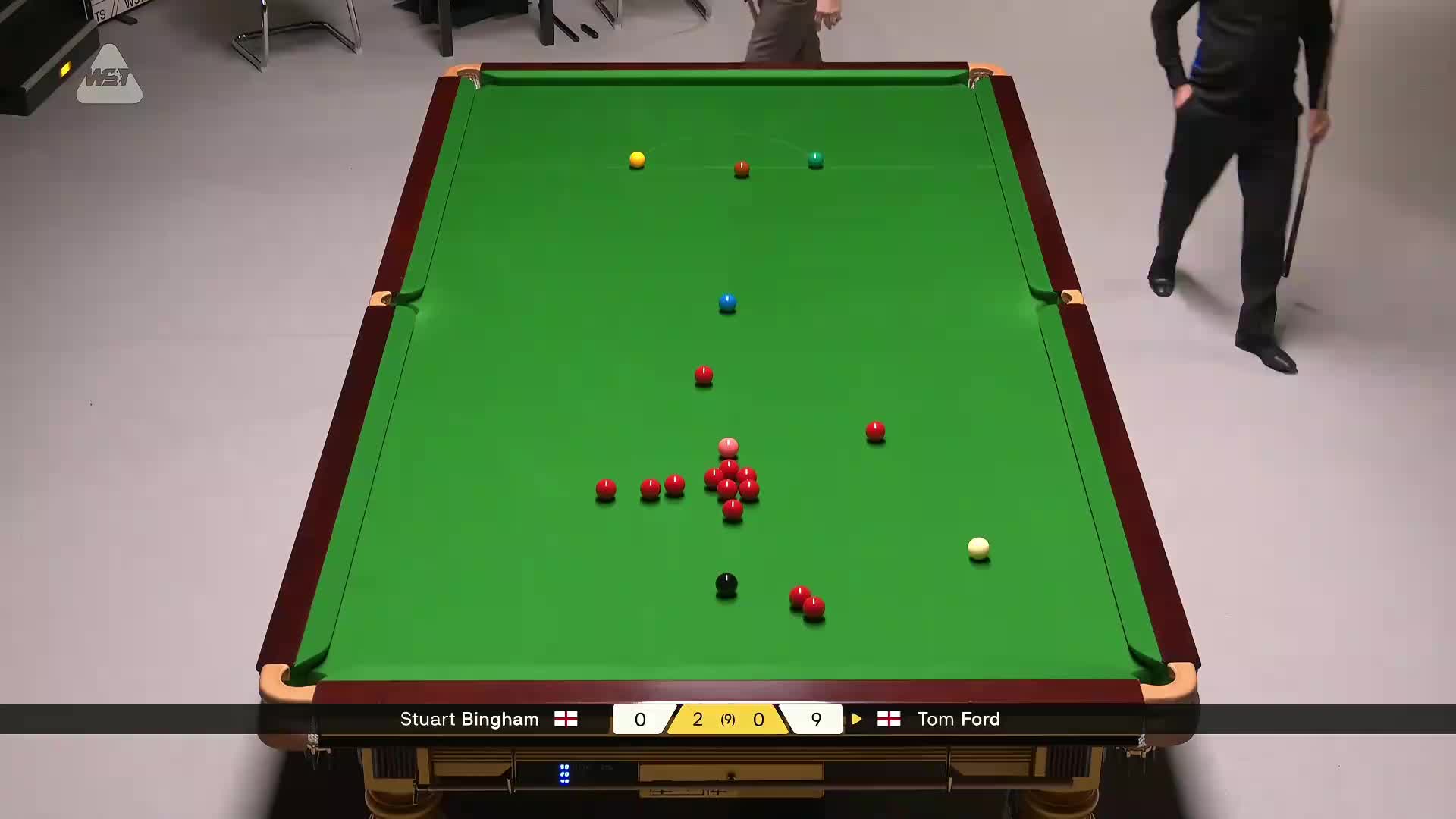 斯图尔特·宾汉姆VS汤姆·福德 2026斯诺克德国大师赛