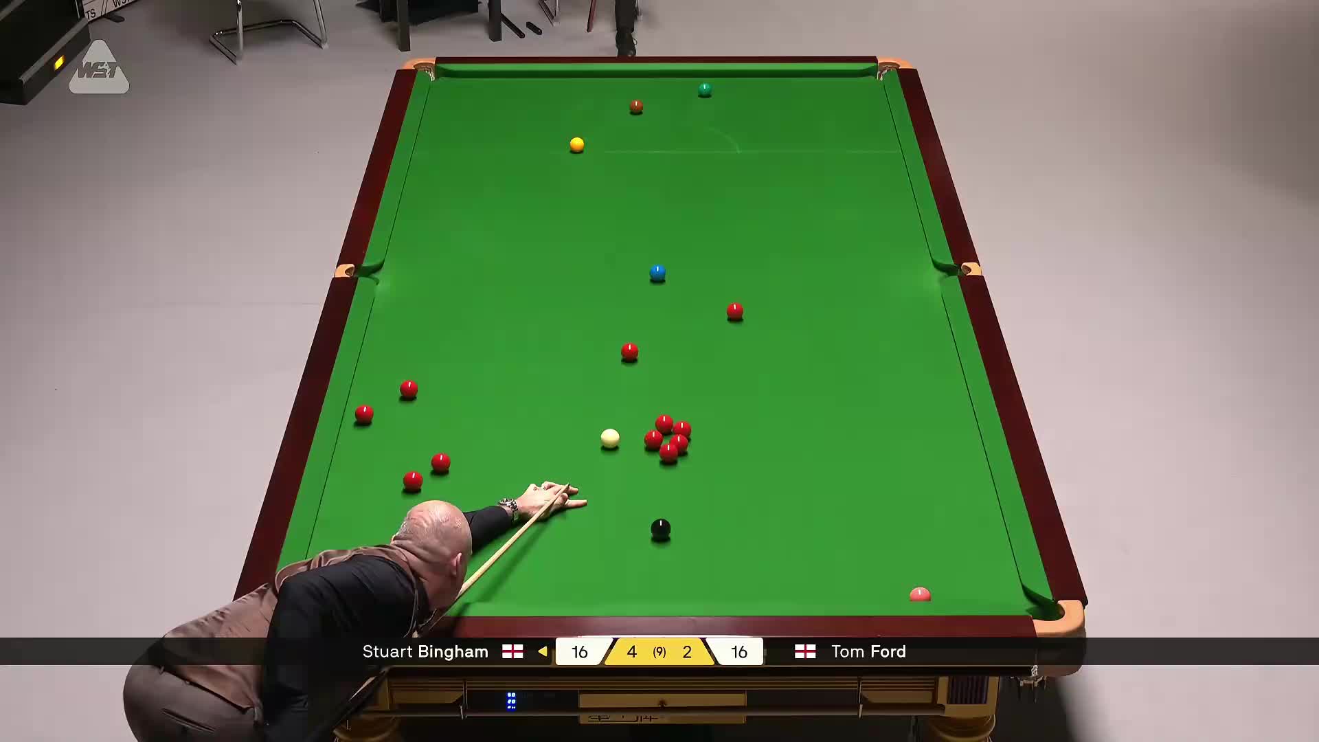 斯图尔特·宾汉姆VS汤姆·福德 2026斯诺克德国大师赛