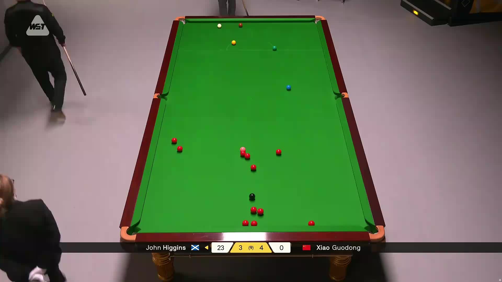 肖国栋VS约翰·希金斯 2026斯诺克德国大师赛