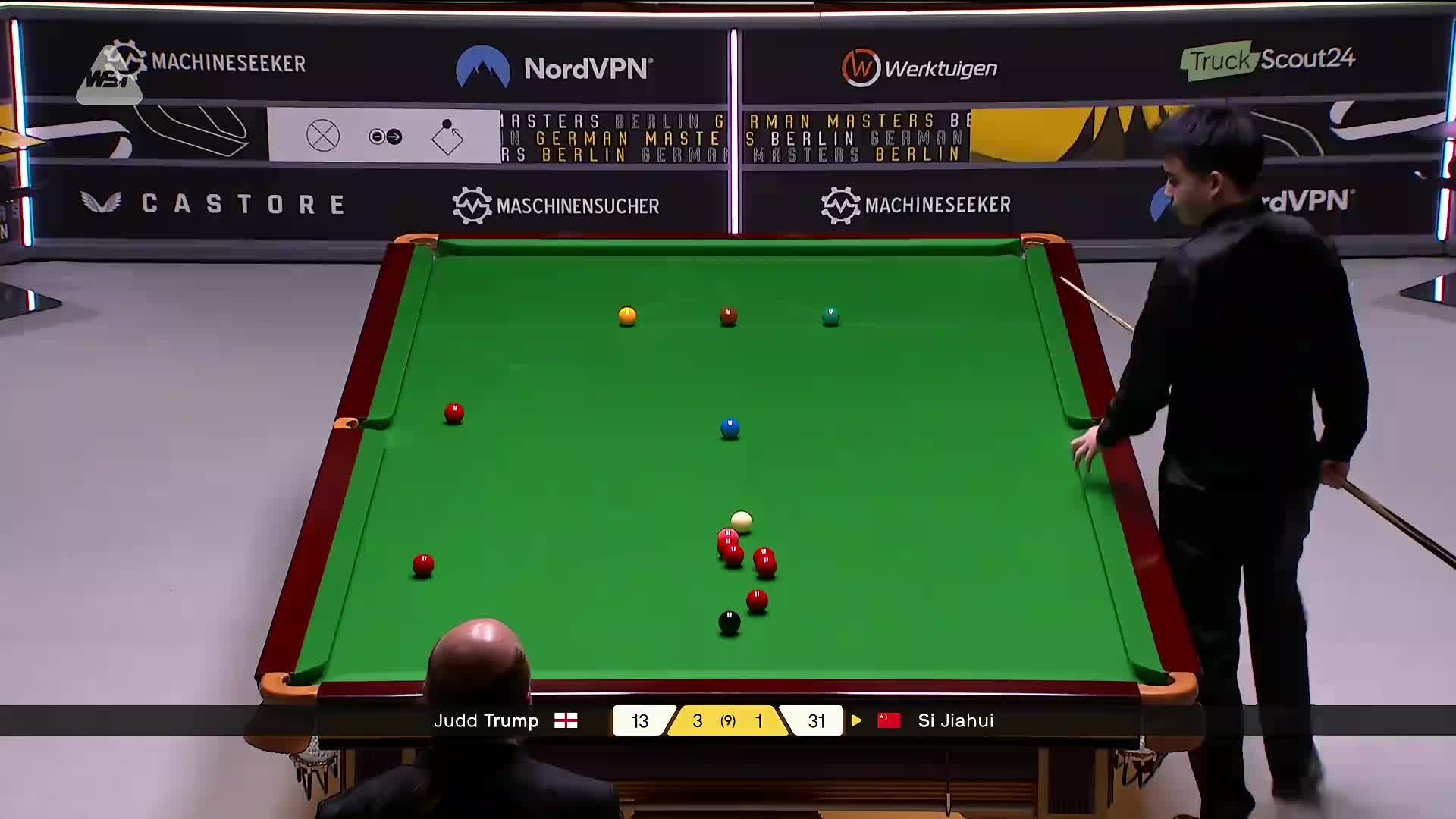 贾德·特鲁姆普VS斯佳辉 2026斯诺克德国大师赛