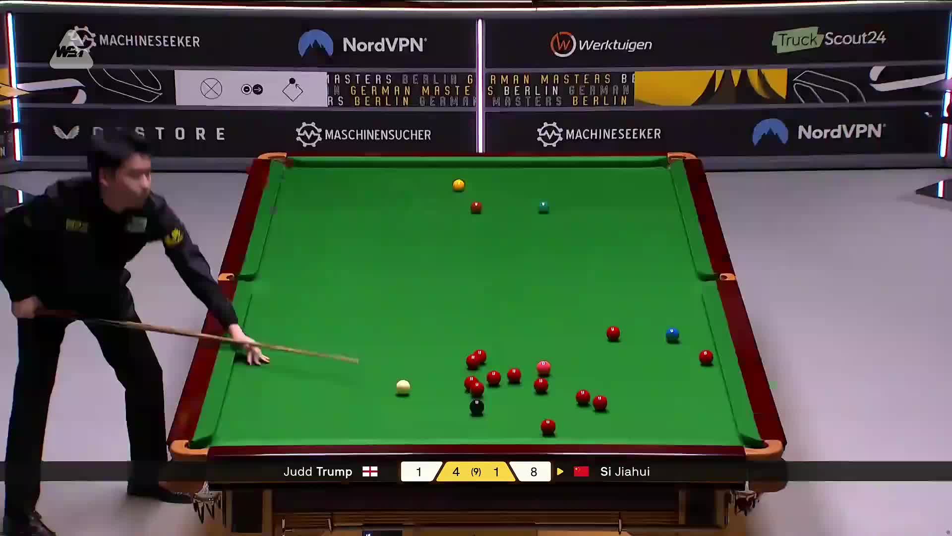 贾德·特鲁姆普VS斯佳辉 2026斯诺克德国大师赛