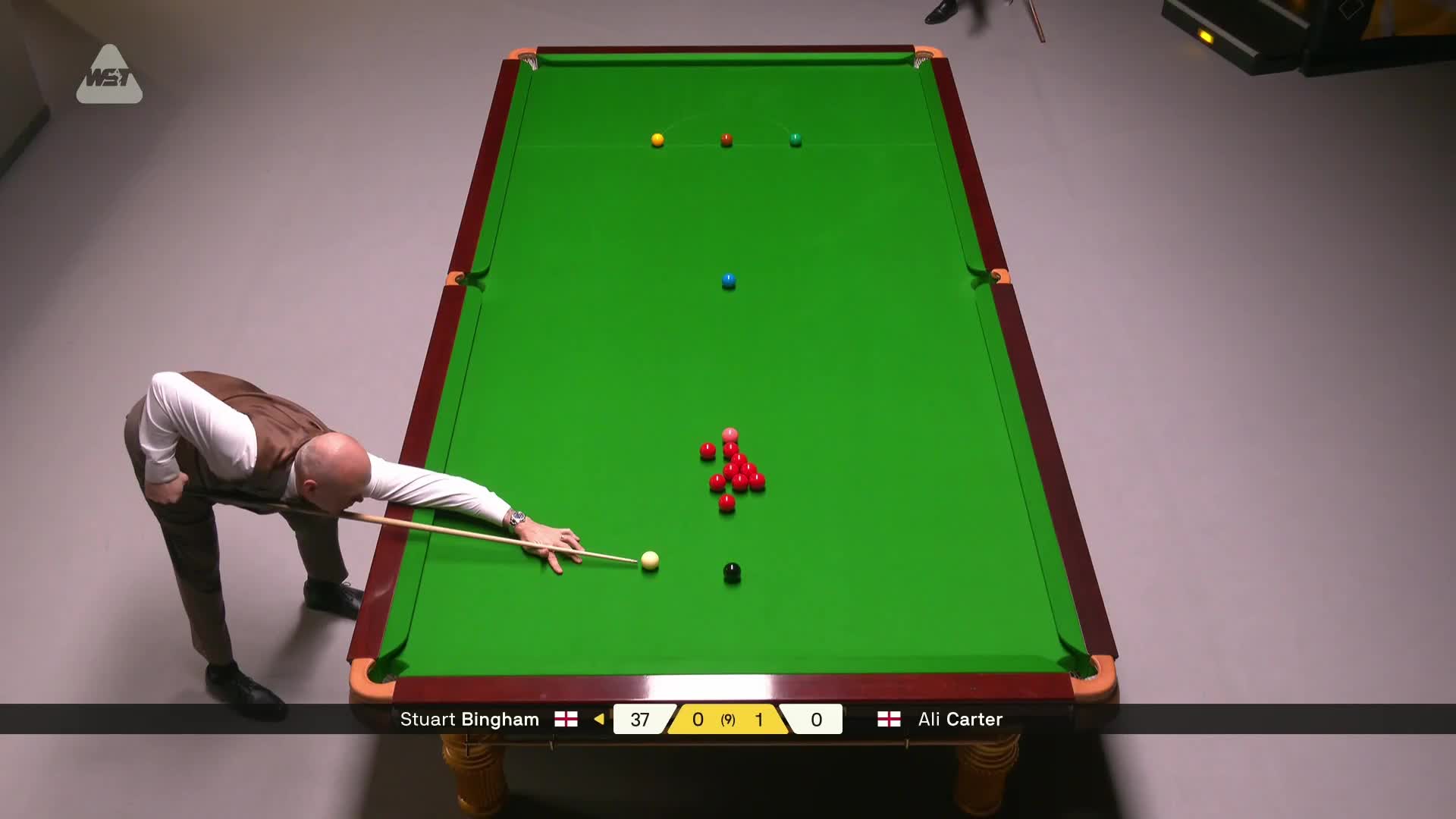 阿里·卡特VS斯图尔特·宾汉姆 2026斯诺克德国大师赛