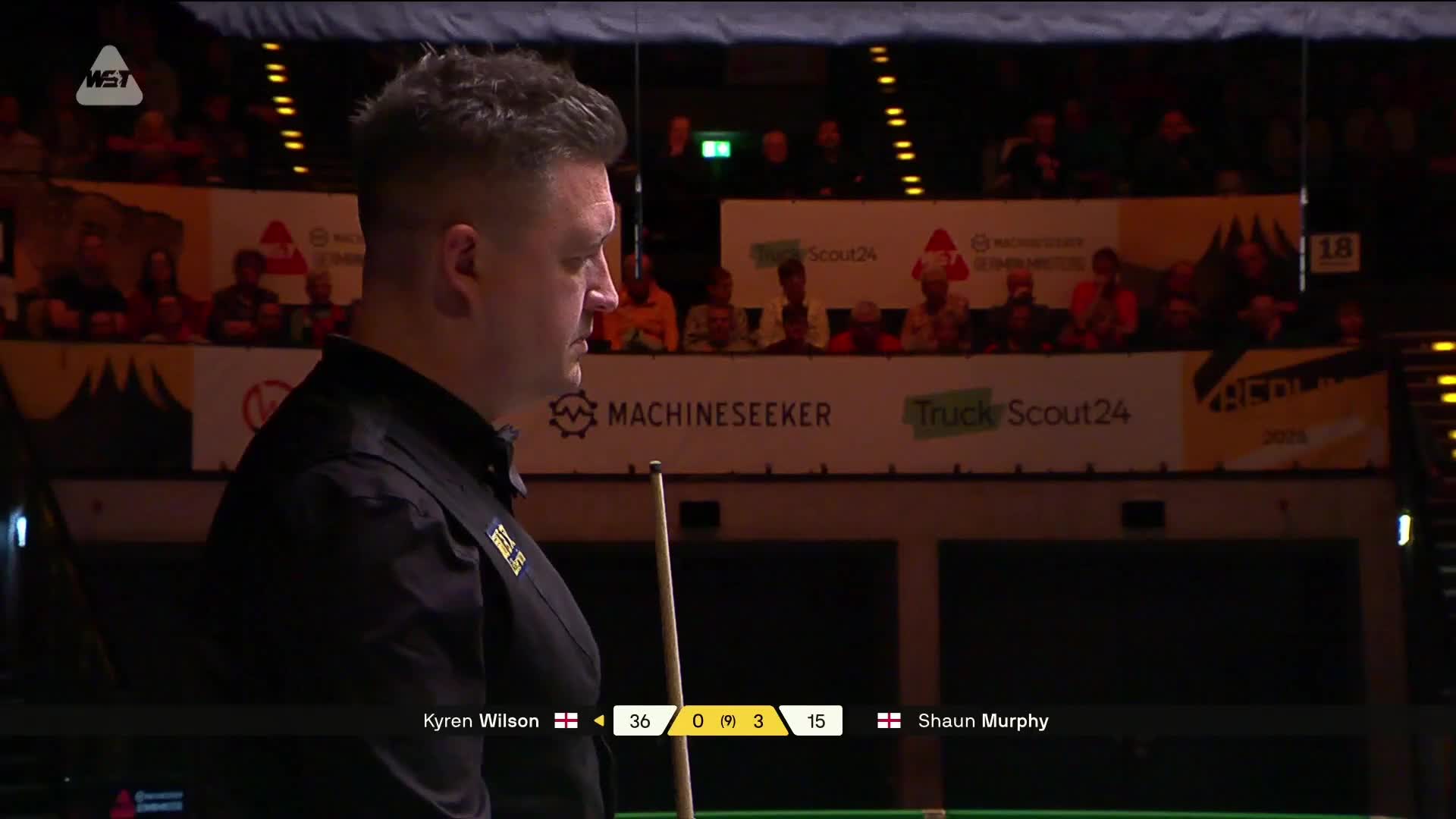 凯伦·威尔逊VS肖恩·墨菲 2026斯诺克德国大师赛