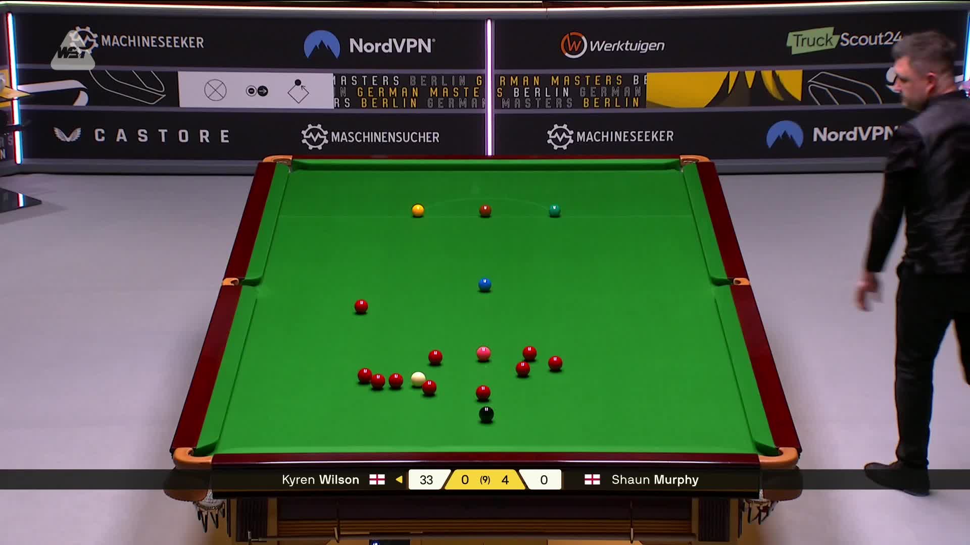 凯伦·威尔逊VS肖恩·墨菲 2026斯诺克德国大师赛