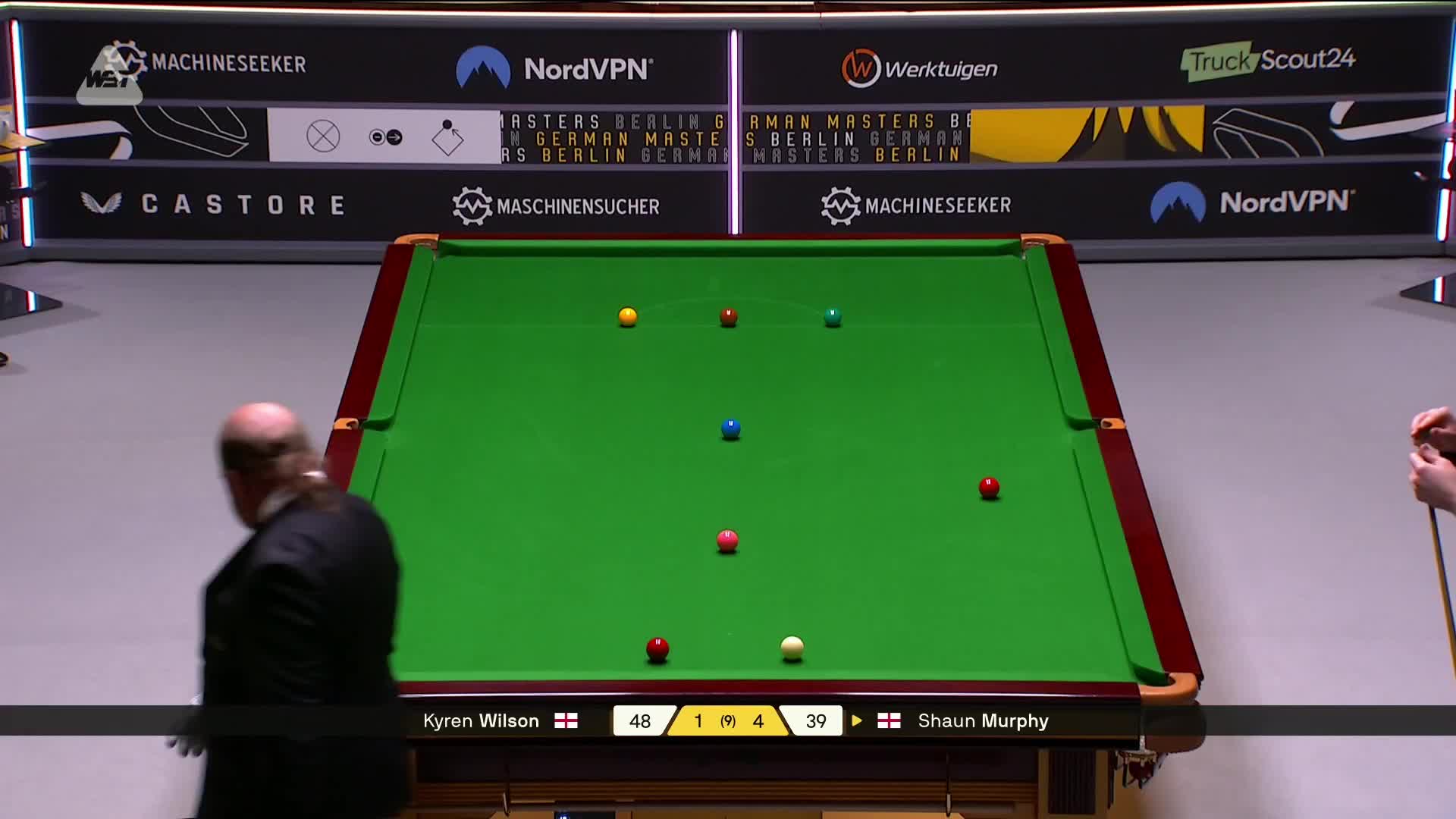 凯伦·威尔逊VS肖恩·墨菲 2026斯诺克德国大师赛